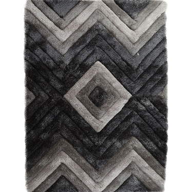 Mateos Gray Diamond Rug