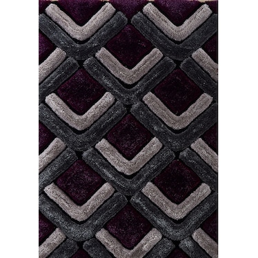 Mateos Purple Rug