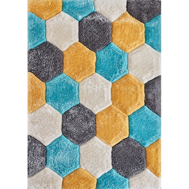 Mateos Hexagons Rug