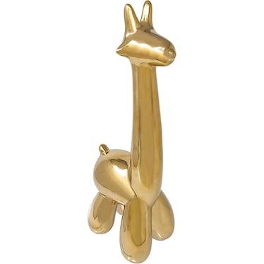 Gold Balloon Animal Giraffe