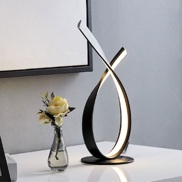 Royce Black Table Lamp