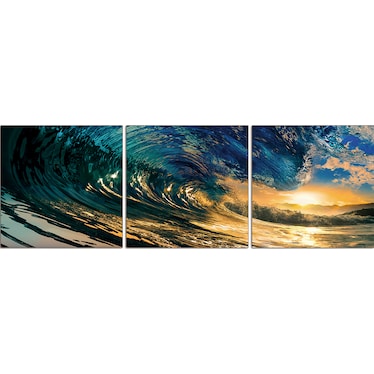 Catching A Wave Acrylic Wall Art