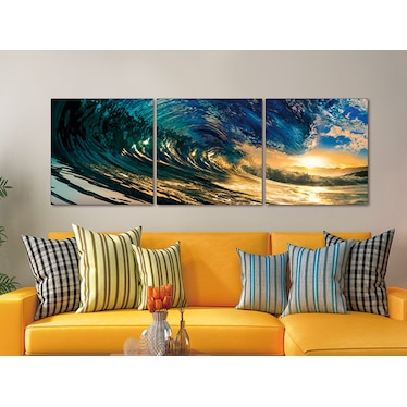 Catching A Wave Acrylic Wall Art