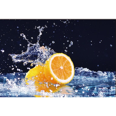 Orange Acrylic Wall Art