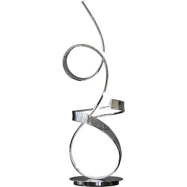 Amsterdam Chrome Dimmable LED Table Lamp