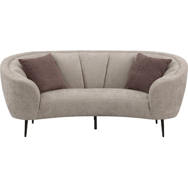 Rhodes Curved Loveseat