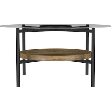 Rhett Glass Top Coffee Table