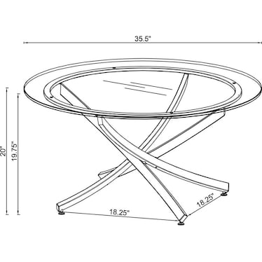 Elliptic Coffee Table