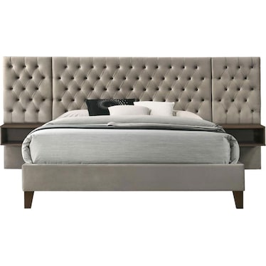 Nikia Queen Wall Panel Bed