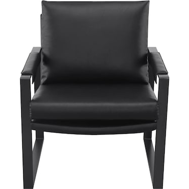 Estelle Black Accent Chair