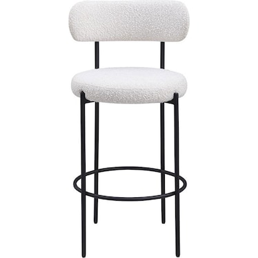 Gael Cream Boucle 25" Bar Stool