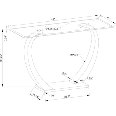 Shearwater Sofa Table