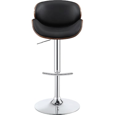 Lester Black Adjustable Bar Stool