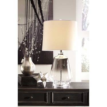 Jaslyn Glass Table Lamp