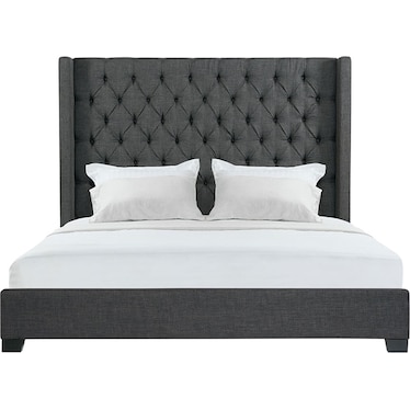 Heirloom Charcoal King Bed