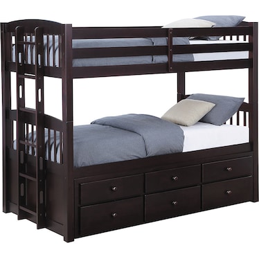 Kensington Twin over Twin Bunk Bed with Trundle