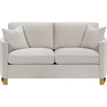 Evans Arched Arm Loveseat