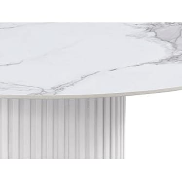 Nashira Sintered Stone Top 53" Dining Table