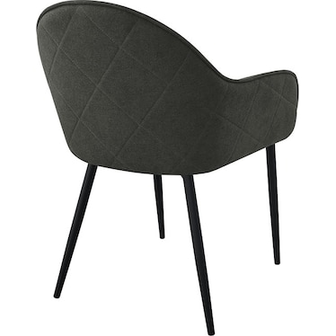 Barrett Charcoal Upholstered Arm Chair