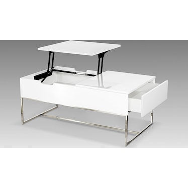 Fabio Lift-Storage Coffee Table