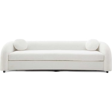 Dawn Boucle White Sofa