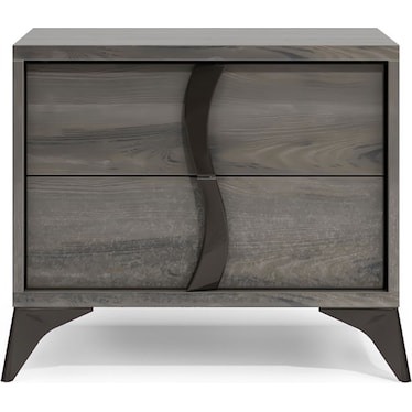 Zoe Aubergine Nightstand