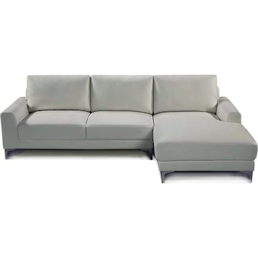 New York Light Gray Right Sectional