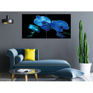 Blue Orchid Acrylic Wall Art