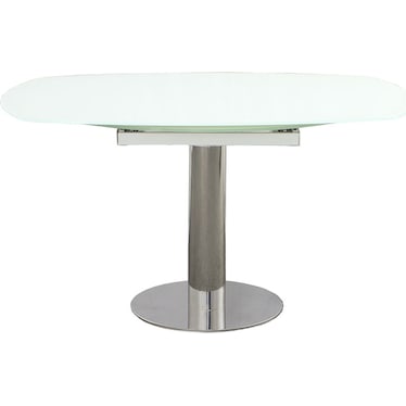 Aralia Extendable Glass Dining Table