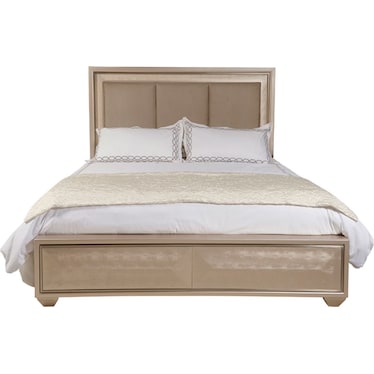 Soho Champagne King Bed