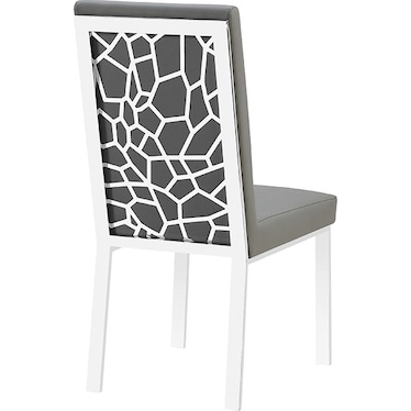 Zeeland Dark Gray Side Chair