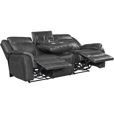 Carrera Grey Recliner 2 Pcs Set