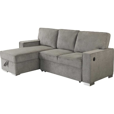 Meylin Gray Right Sleeper Sectional