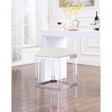 Julie White 28" Backless Stool