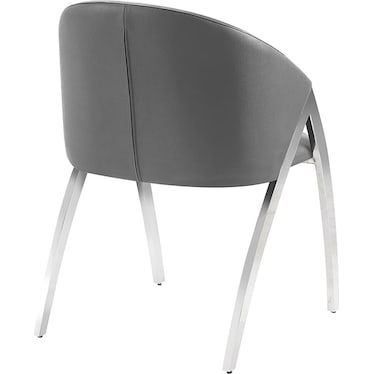 Tomasso Dark Gray Side Chair