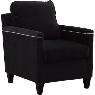 Bing Black Occasional Chair
