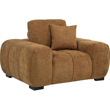 Lazlo Amber Upholstered Accent Chair