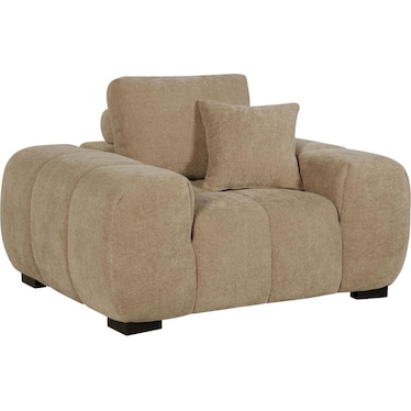 Lazlo Camel Upholstered Accent Chair