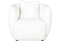 accent chairs kyra acc wht  