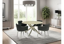 aldo dining sets grndblk pcs  