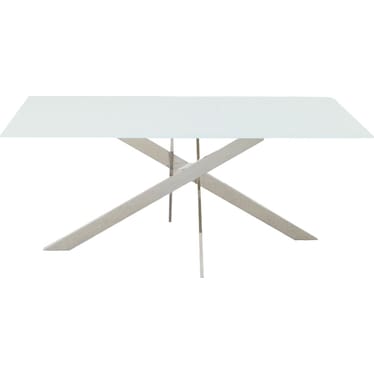 Aldo White 71" Dining Table