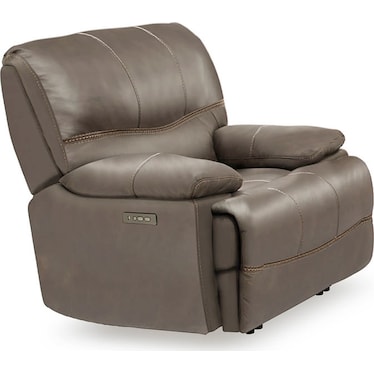 Aldrin Zero Gravity Leather Power Recliner