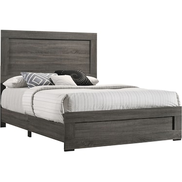 Amalia Grey Queen Bed