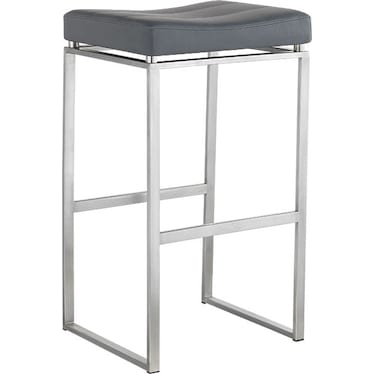 Amazonas Gray 27" Counter Stool