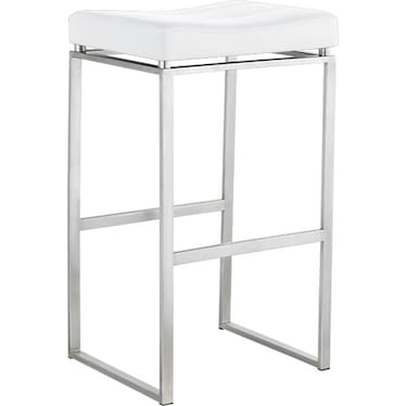 Amazonas White 27" Counter Stool