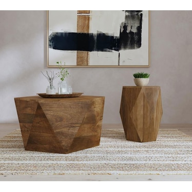 Anahita Hexagonal Occasional Table 2 Pcs Set