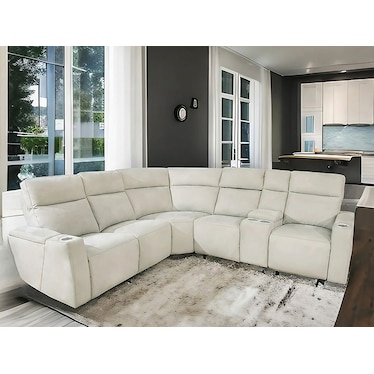 Anais 3 Dual Power Recliner Sectional