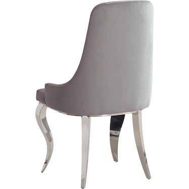 Antoine Grey Upholstered Side Chair