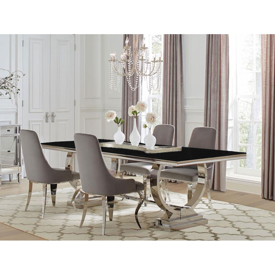 antoine dining sets gry pcs  