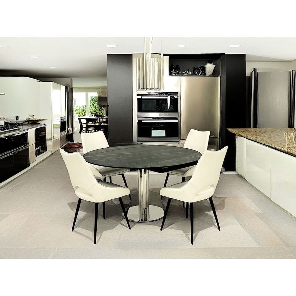 aralia dining sets mchwht pcs  